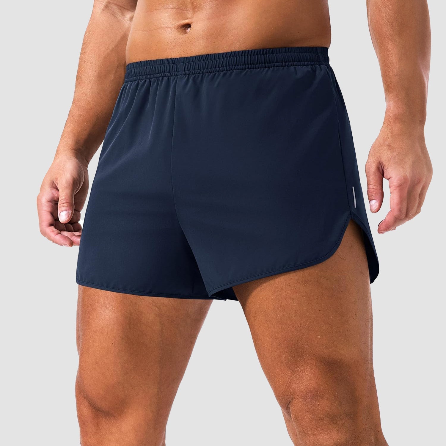 Men's Workout Shorts with Built-In Liner - Quick-Dry