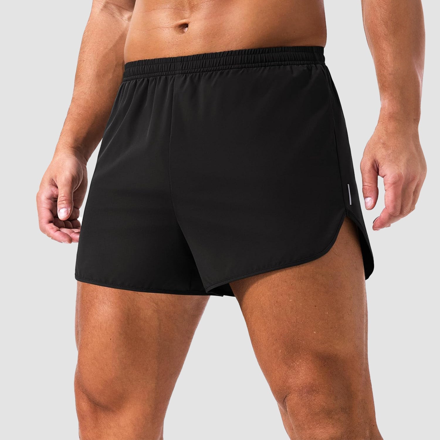Men's Workout Shorts with Built-In Liner - Quick-Dry