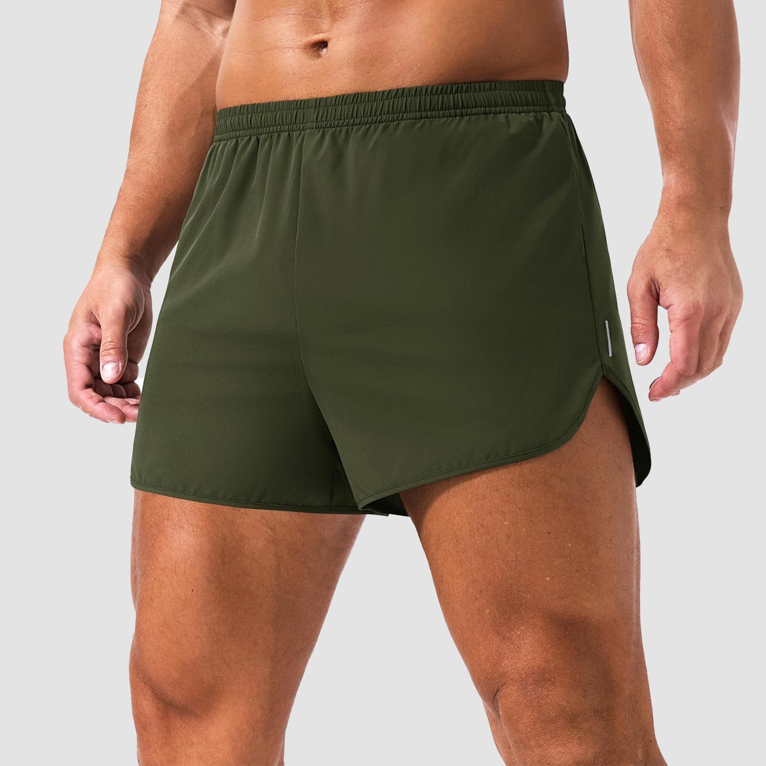 Men's Workout Shorts with Built-In Liner - Quick-Dry