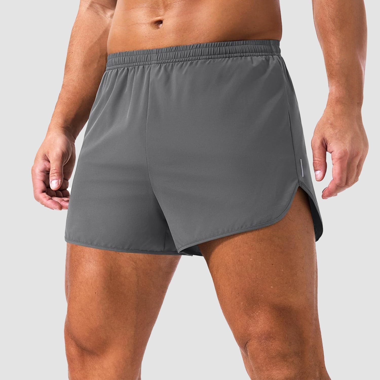 Men's Workout Shorts with Built-In Liner - Quick-Dry