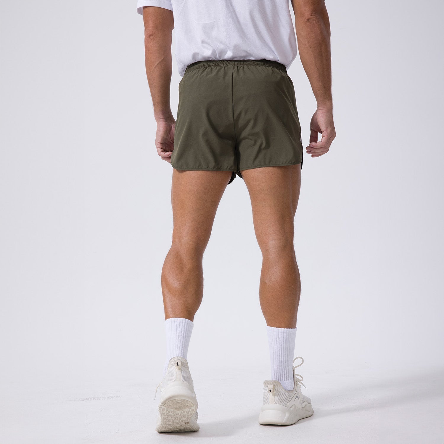 Men's Workout Shorts with Built-In Liner - Quick-Dry