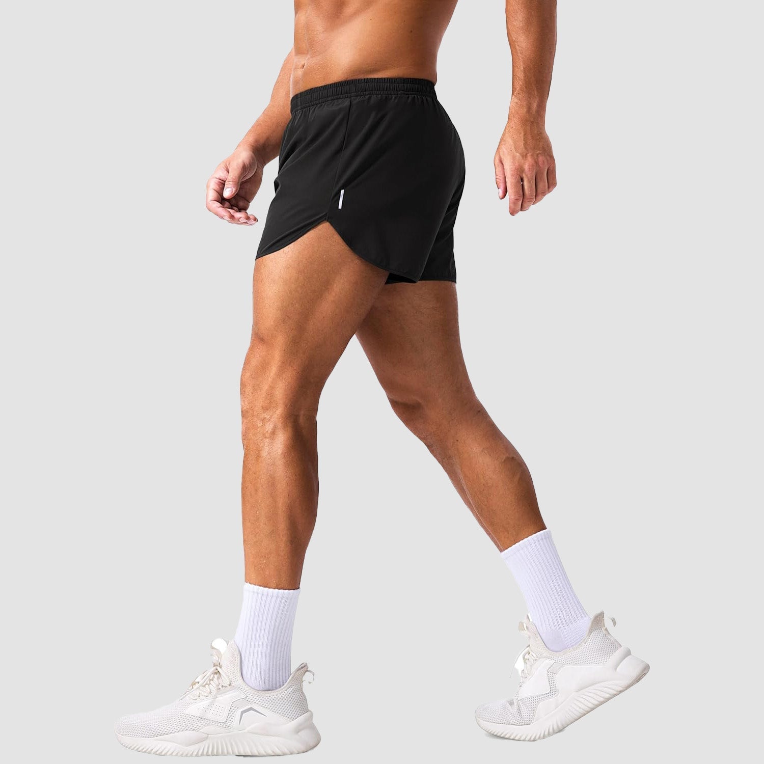 Men's Workout Shorts with Built-In Liner - Quick-Dry