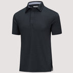 Men's Quick-Dry Polo Shirt for Outdoor Activities
