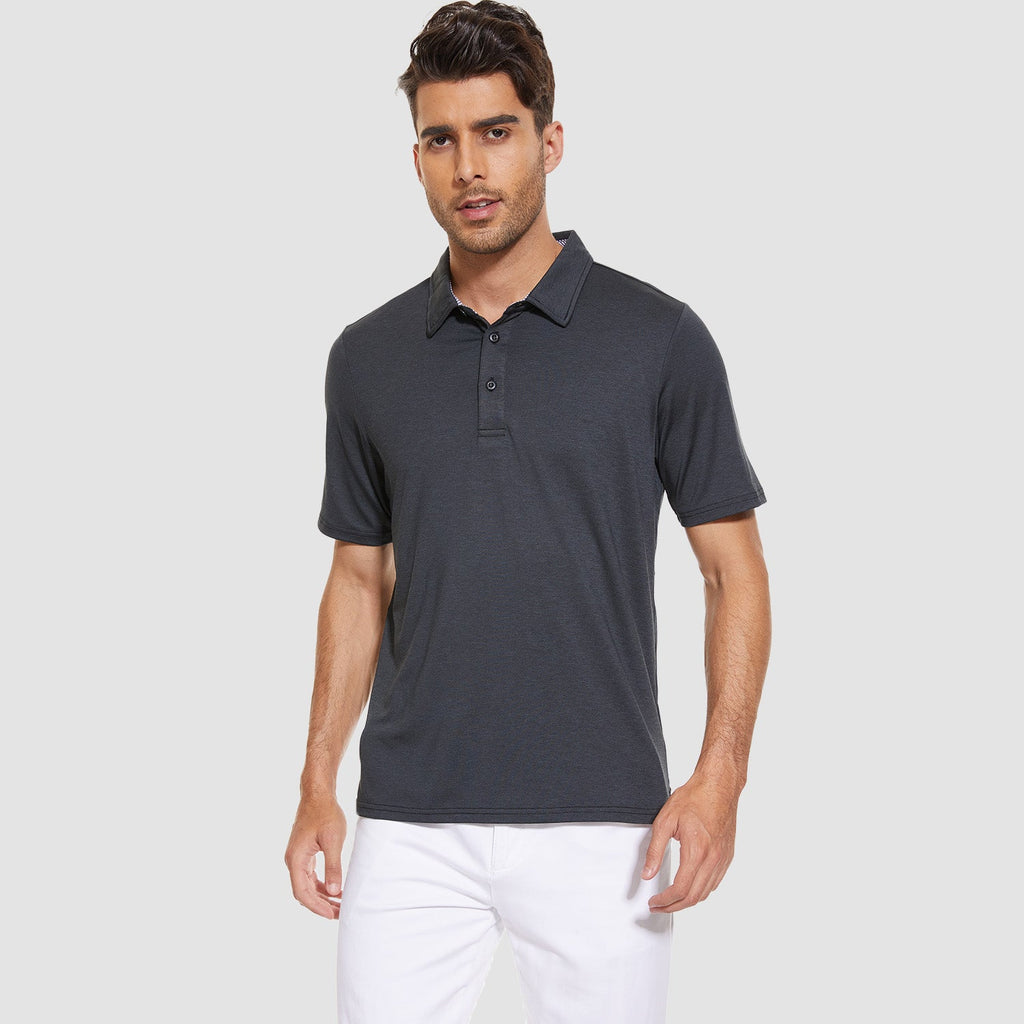 Men's Quick-Dry Polo Shirt for Outdoor Activities