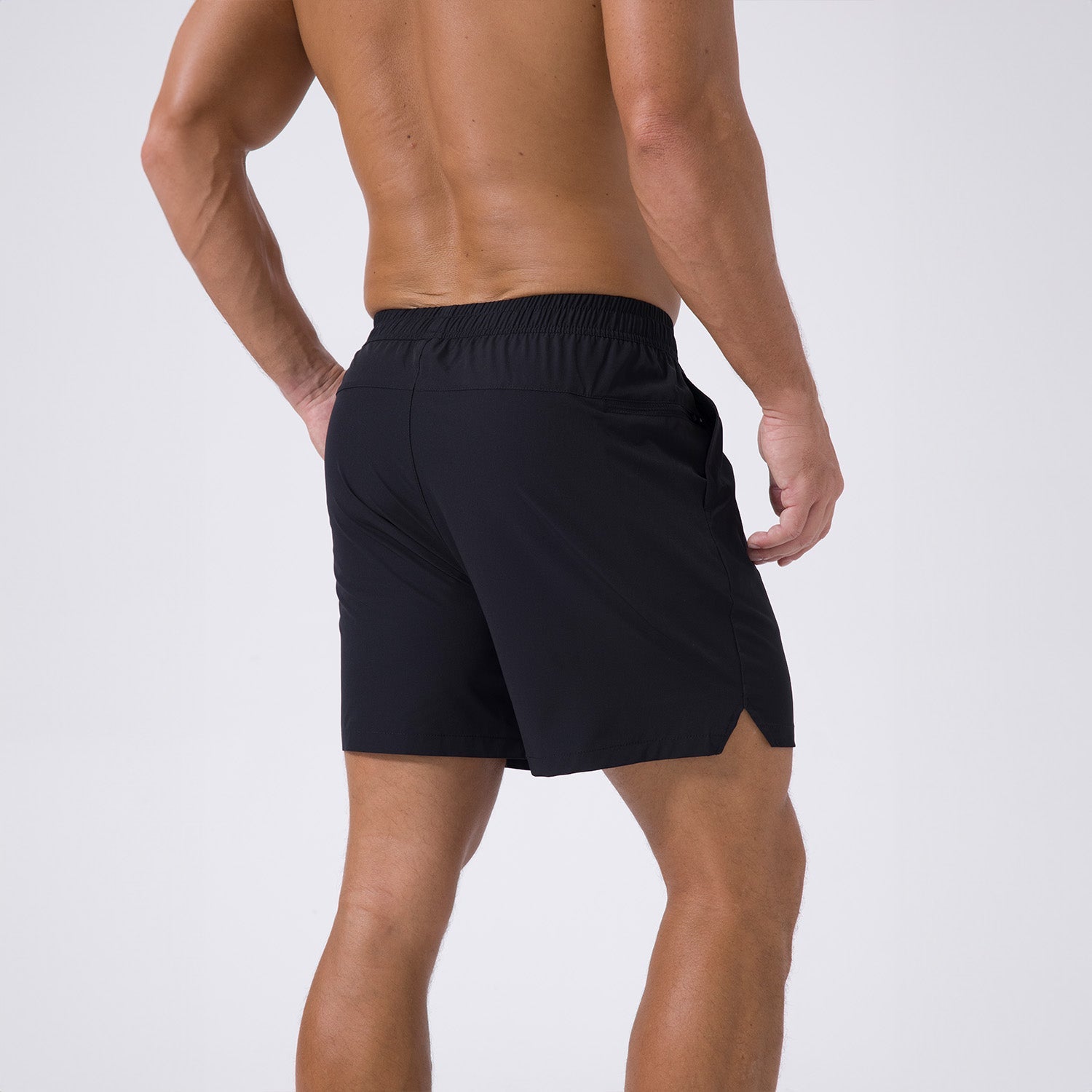 Men's Quick-Dry Running Shorts with 3 Pockets - Lightweight