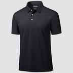 Men's Quick-Dry Polo Shirt for Sports and Casual Wear