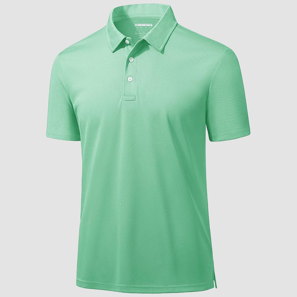 Men's Quick-Dry Polo Shirt for Sports and Casual Wear