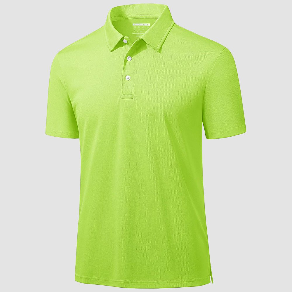 Men's Quick-Dry Polo Shirt for Sports and Casual Wear