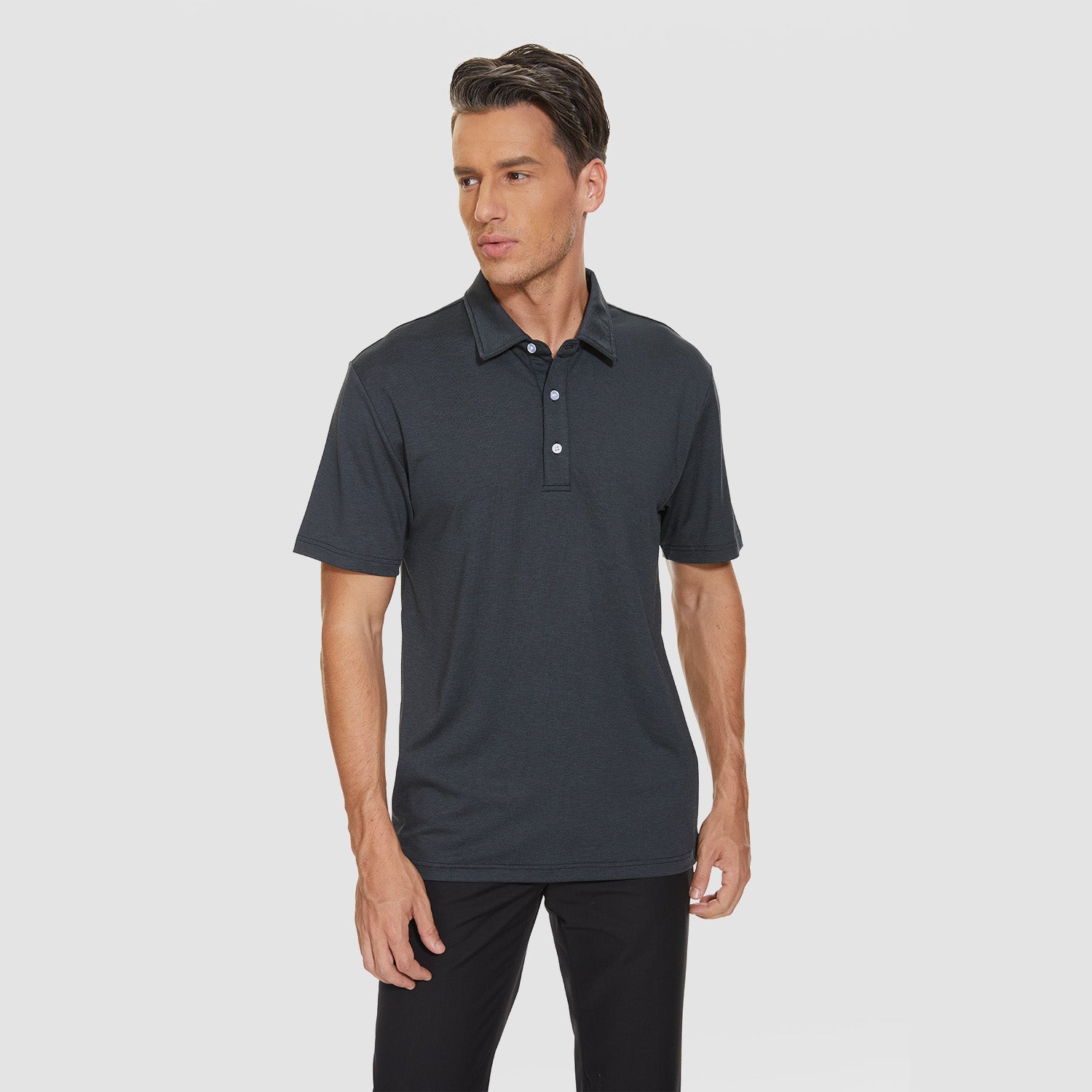 Men's Moisture-Wicking Quick-Dry Polo Shirt