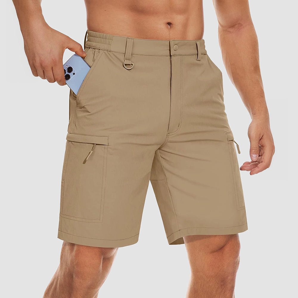 Men's Quick-Dry Hiking Shorts - Flexible Fit