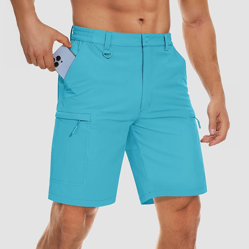 Men's Quick-Dry Hiking Shorts - Flexible Fit
