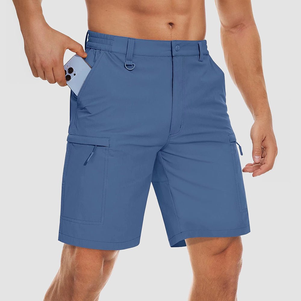 Men's Quick-Dry Hiking Shorts - Flexible Fit