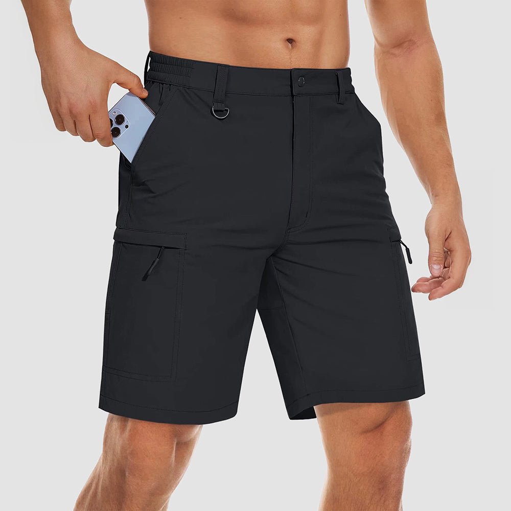 Men's Quick-Dry Hiking Shorts - Flexible Fit