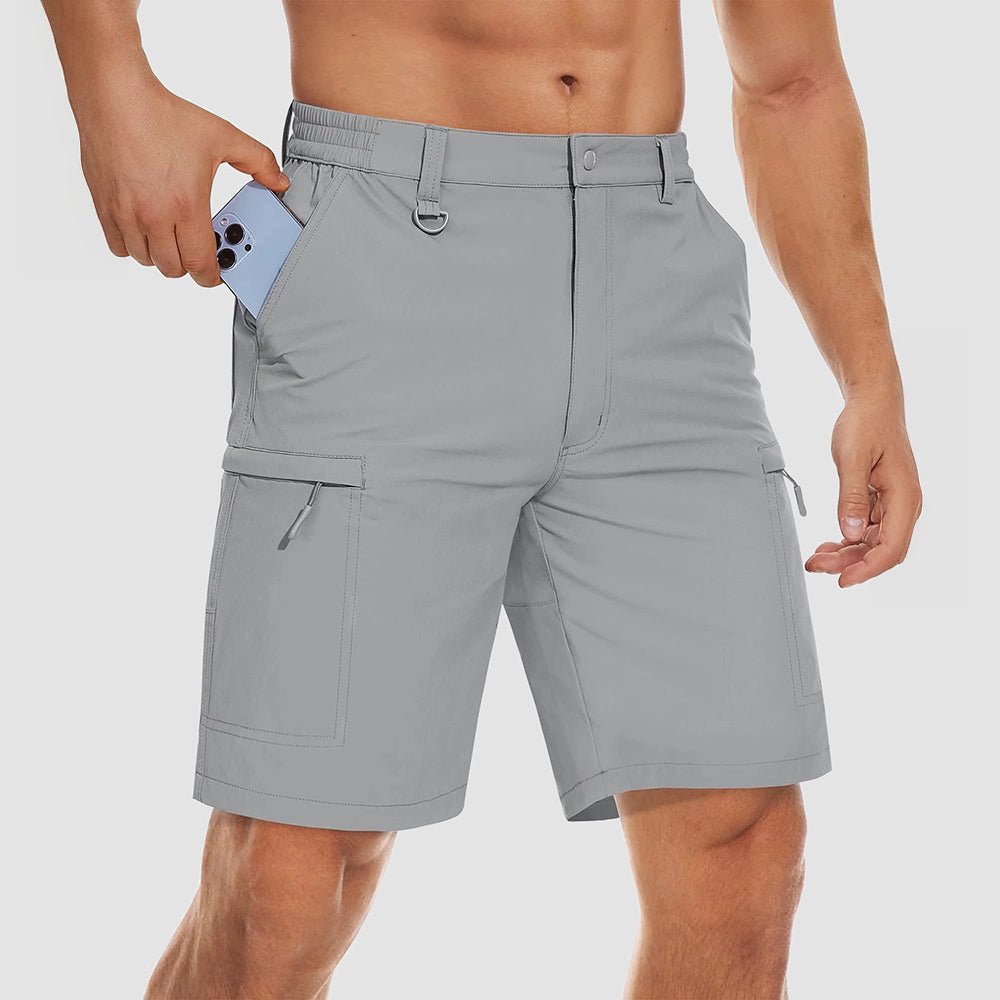 Men's Quick-Dry Hiking Shorts - Flexible Fit