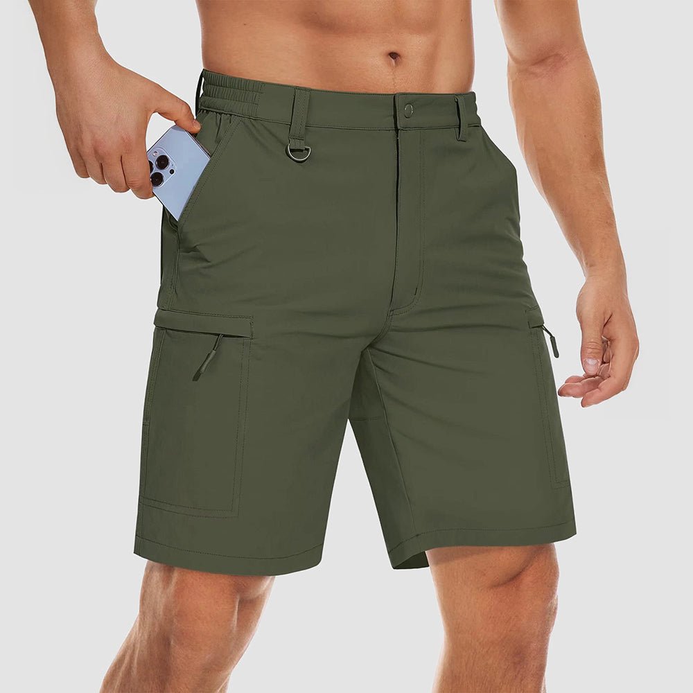 Men's Quick-Dry Hiking Shorts - Flexible Fit