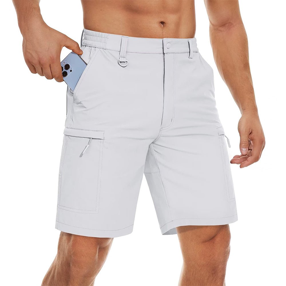 Men's Quick-Dry Hiking Shorts - Flexible Fit