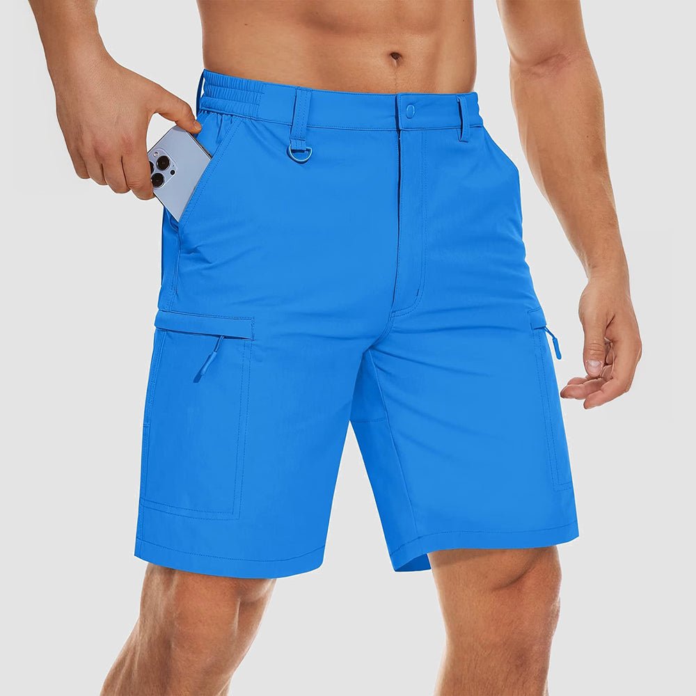 Men's Quick-Dry Hiking Shorts - Flexible Fit