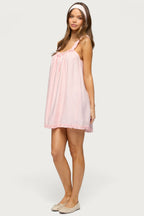 Christena Ruffle Mini Dress