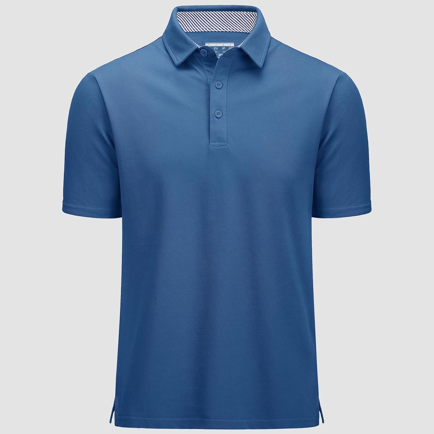 Men's Moisture-Wicking Golf Polo - Breathable Cotton Blend