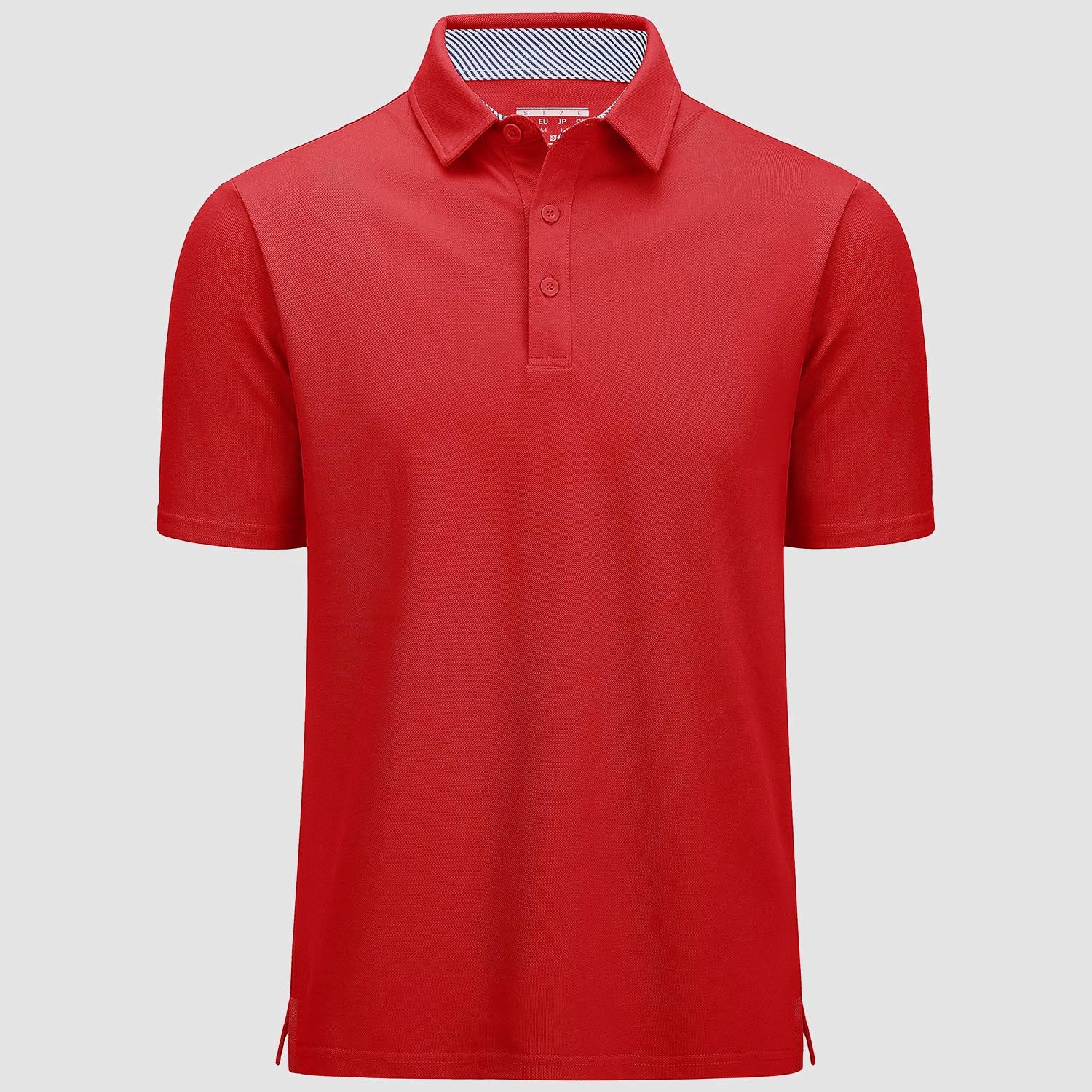 Men's Moisture-Wicking Golf Polo - Breathable Cotton Blend