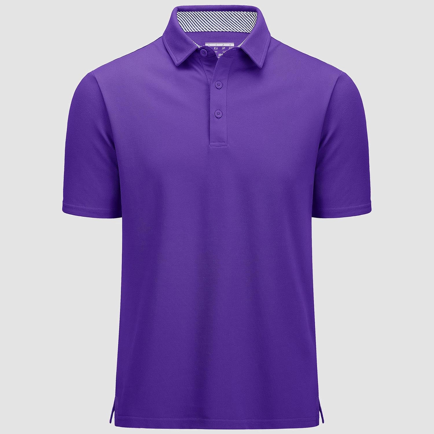 Men's Moisture-Wicking Golf Polo - Breathable Cotton Blend