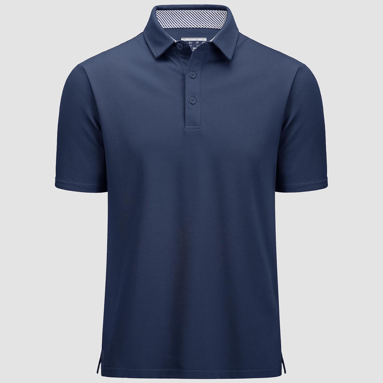 Men's Moisture-Wicking Golf Polo - Breathable Cotton Blend