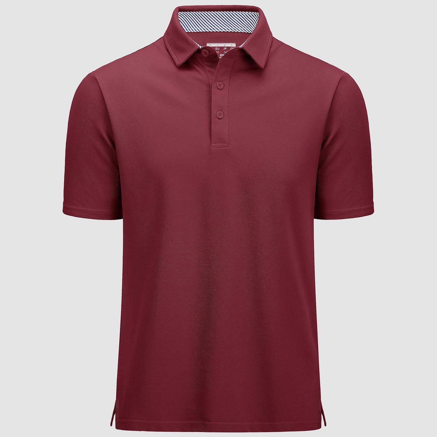 Men's Moisture-Wicking Golf Polo - Breathable Cotton Blend