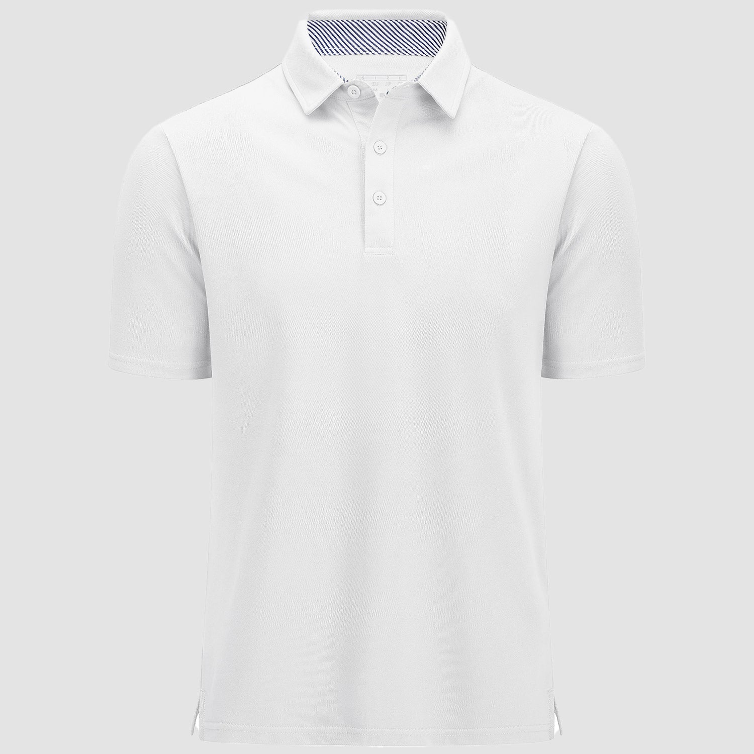 Men's Moisture-Wicking Golf Polo - Breathable Cotton Blend