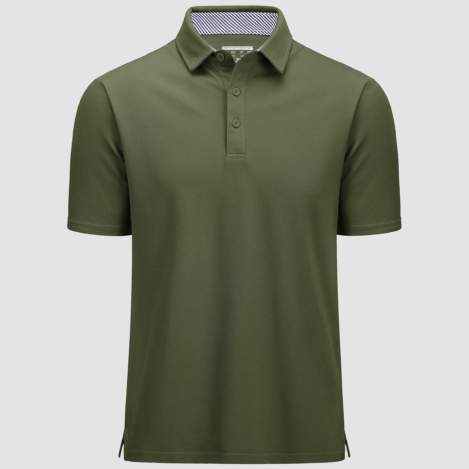 Men's Moisture-Wicking Golf Polo - Breathable Cotton Blend