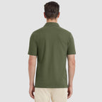 Men's Moisture-Wicking Golf Polo - Breathable Cotton Blend