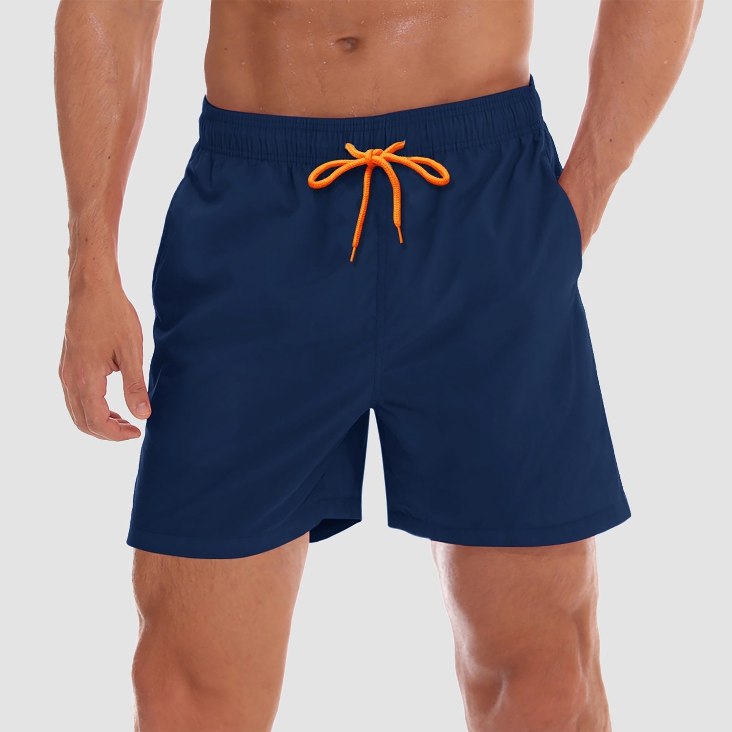 Men's Quick-Dry Swim Trunks with Built-In Mesh Lining