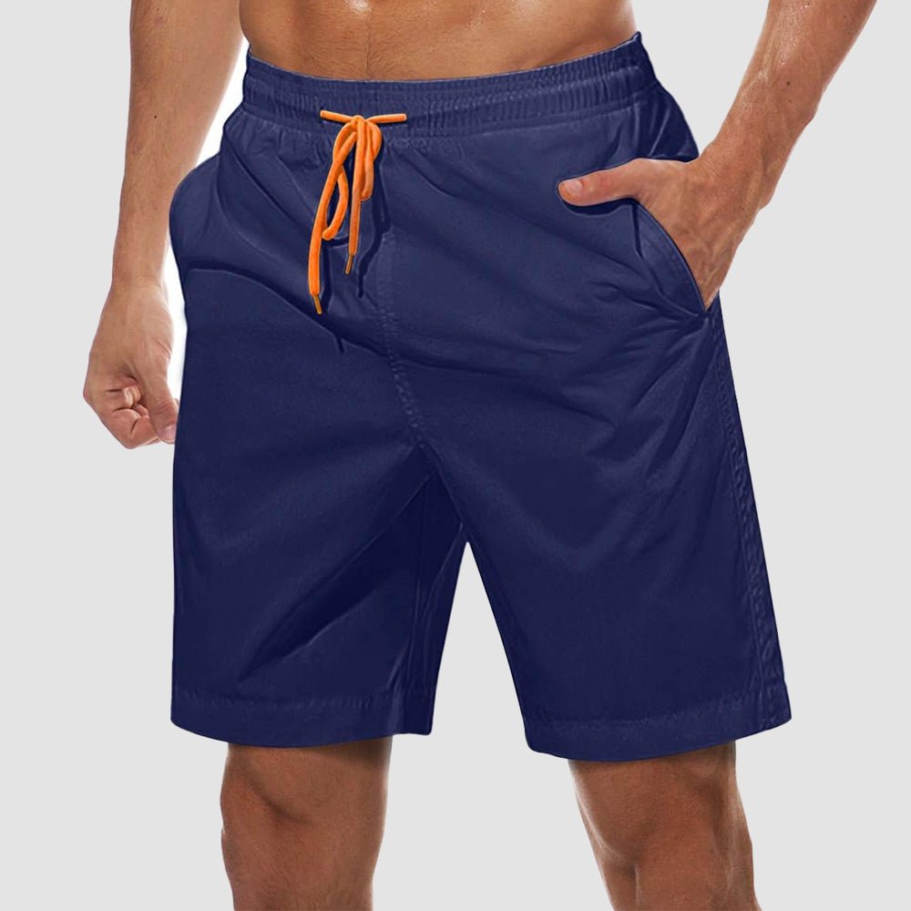 Men's Quick-Dry Swim Trunks with Built-In Mesh Lining