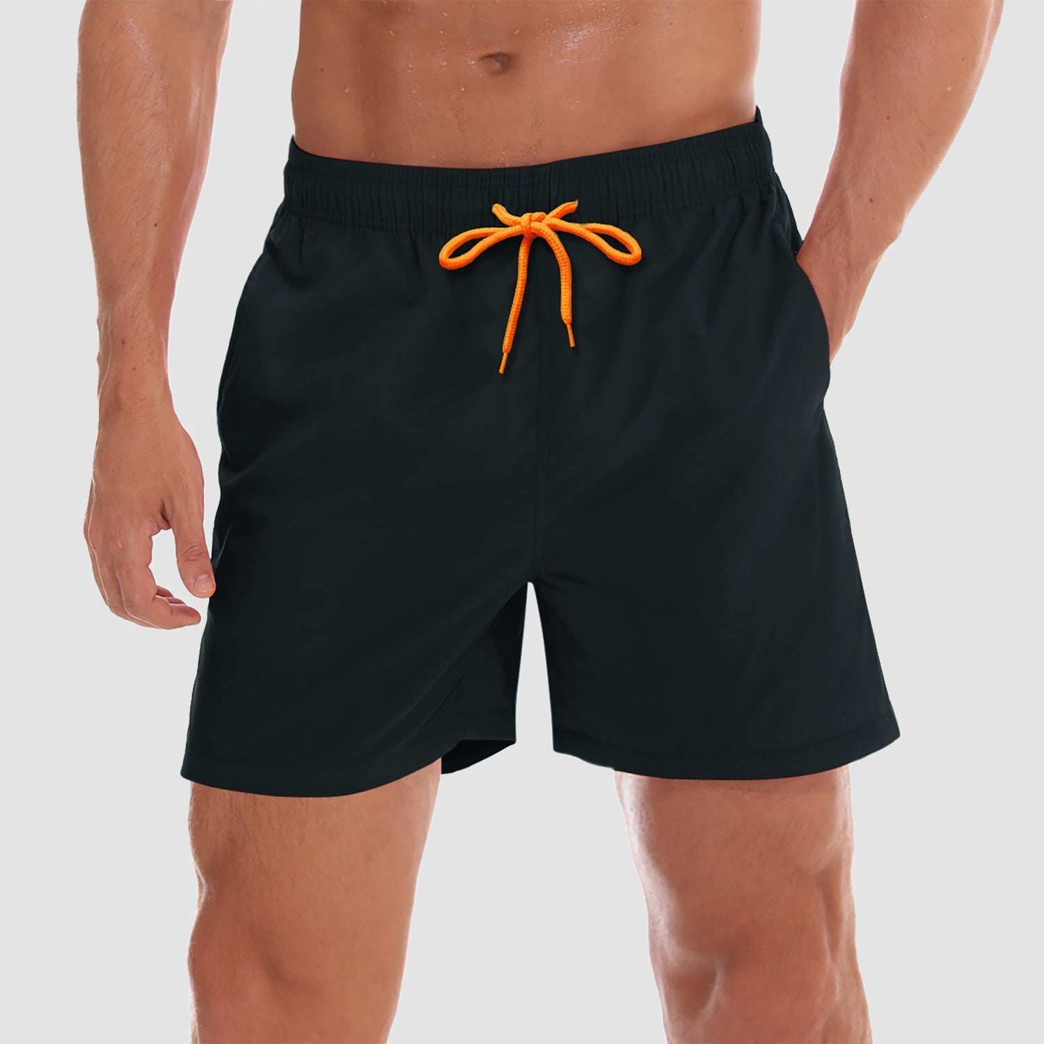 Men's Quick-Dry Swim Trunks with Built-In Mesh Lining
