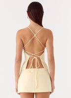 Mirna Women's Mini Skort with Functional Pockets