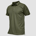 Men's Tactical Polo Shirt - Quick-Dry UPF 50+ Protection
