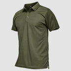 Men's Tactical Polo Shirt - Quick-Dry UPF 50+ Protection