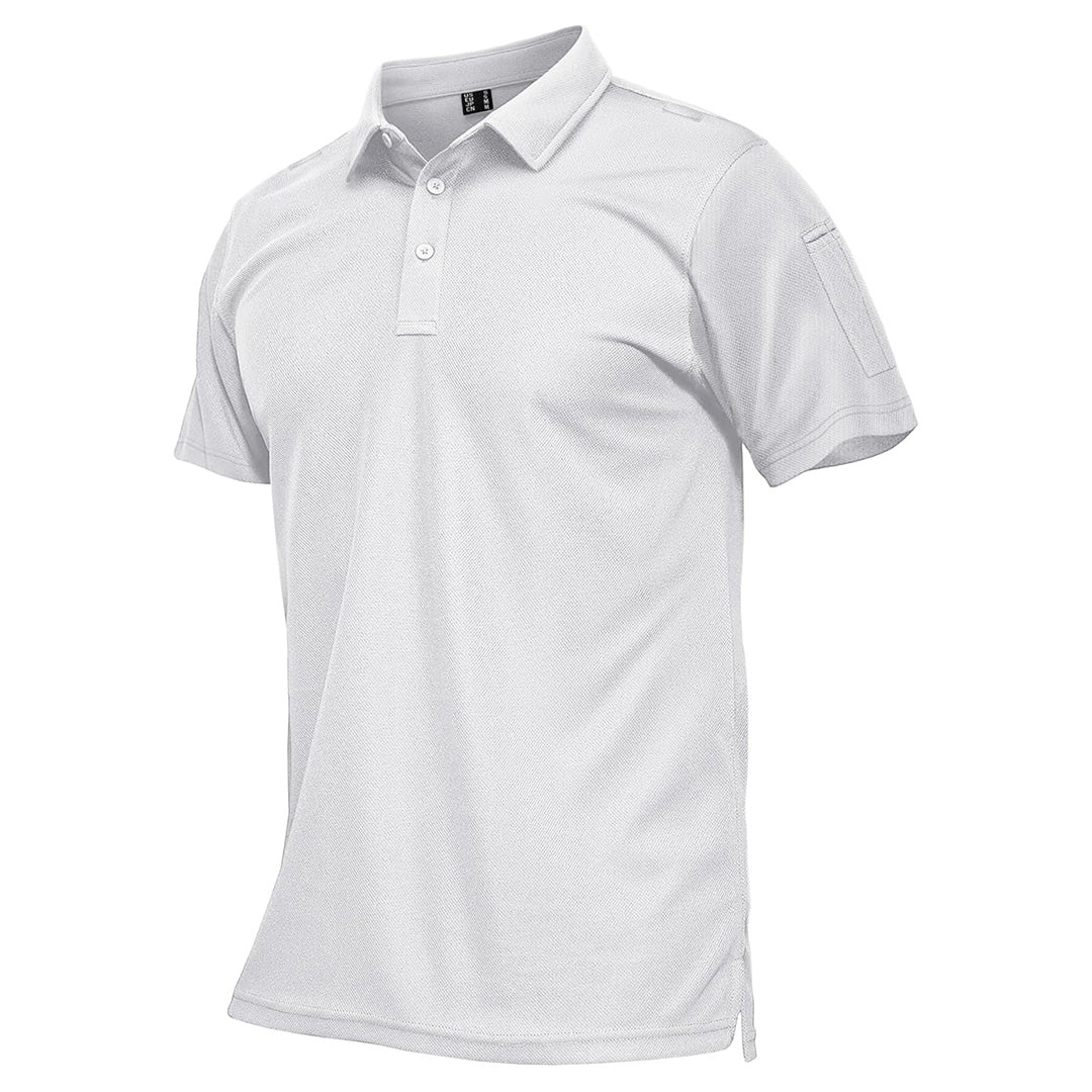 Men's Tactical Polo Shirt - Quick-Dry UPF 50+ Protection
