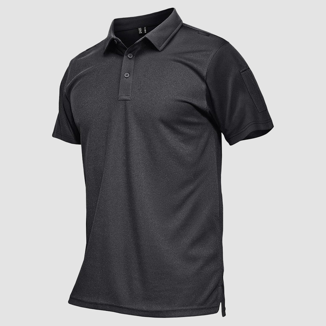 Men's Tactical Polo Shirt - Quick-Dry UPF 50+ Protection