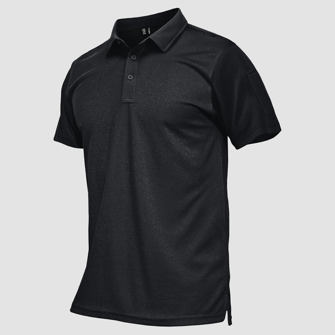 Men's Tactical Polo Shirt - Quick-Dry UPF 50+ Protection